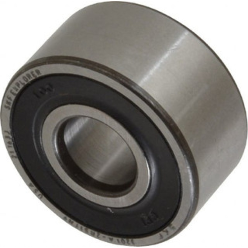 SKF 12mm Bore Diam, 32mm OD, Double Seal Angular Contact Radial Ball Bearing 15.9mm Wide, 2 Rows, Round Bore, 5,600 Lb Static Capacity, 10,100 Lb Dynamic Capacity 3201 A-2RS1TN9 - 45671997