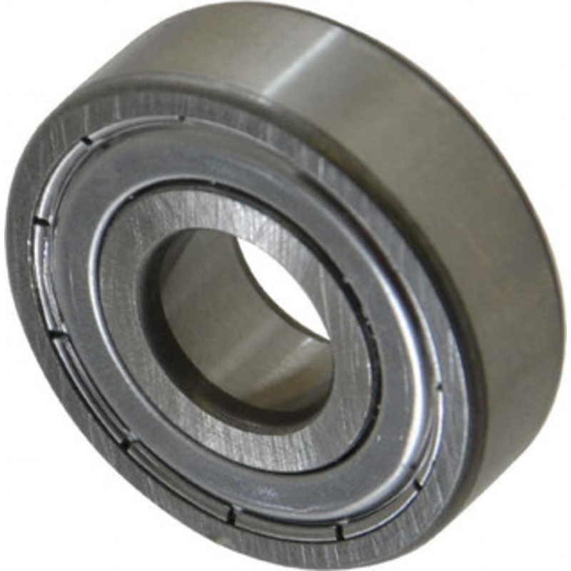 SKF 12mm Bore Diam, 32mm OD, Double Shield Deep Groove Radial Ball Bearing 10mm Wide, 1 Row, Round Bore, 3,100 Nm Static Capacity, 7,280 Nm Dynamic Capacity 6201 2ZJEM - 45667334