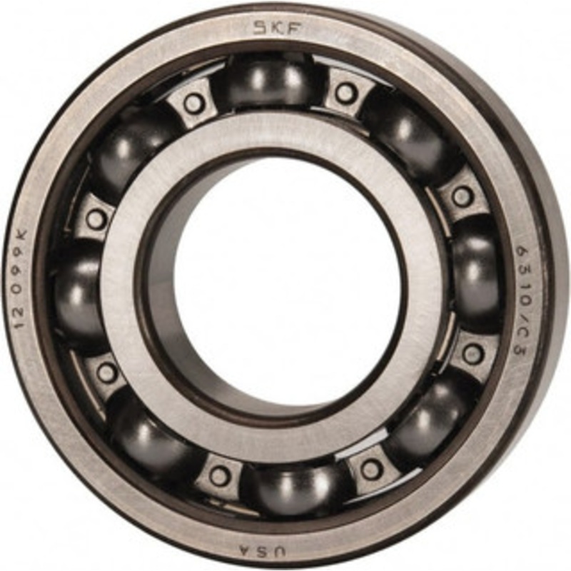 SKF 50mm Bore Diam, 110mm OD, Open Deep Groove Radial Ball Bearing 27mm Wide, 1 Row, Round Bore, 38,000 Nm Static Capacity, 65,000 Nm Dynamic Capacity 6310 JEM - 45668316