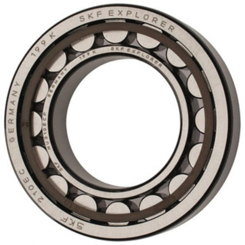 SKF 50mm Bore Diam, 90mm Outside Diam, 20mm Wide Cylindrical Roller Bearing 64,400 N Dynamic Capacity, 69,500 Lbs. Static Capacity NU 210 ECP - 43341783