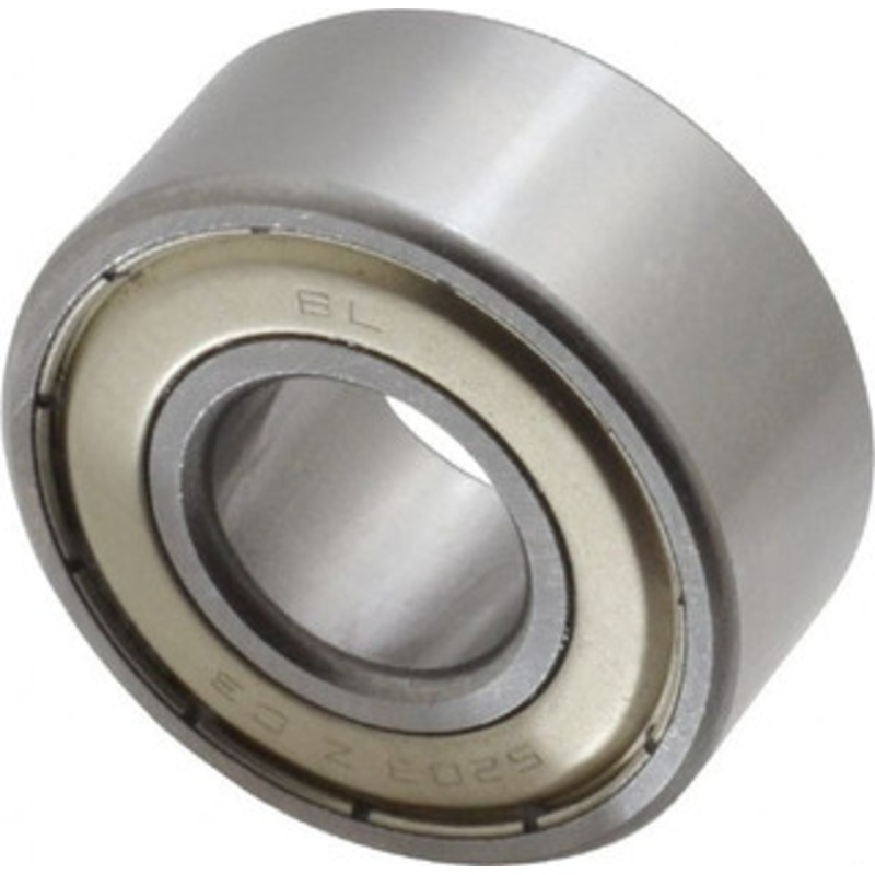 TRITAN 17mm Bore Diam, 40mm OD, Double Shield Angular Contact Radial Ball Bearing 17.5mm Wide, 2 Rows, Round Bore, 2,000 Lb Static Capacity, 3,300 Lb Dynamic Capacity 5203 ZZ - 35381722