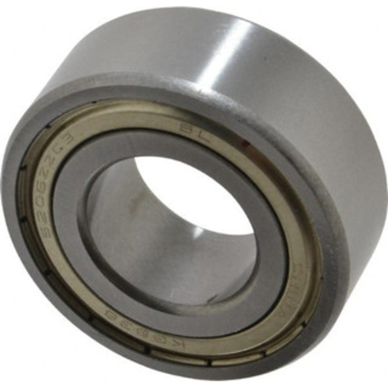 TRITAN 30mm Bore Diam, 62mm OD, Double Shield Angular Contact Radial Ball Bearing 23.8mm Wide, 2 Rows, Round Bore, 4,600 Lb Static Capacity, 6,400 Lb Dynamic Capacity 5206 ZZ - 35381755