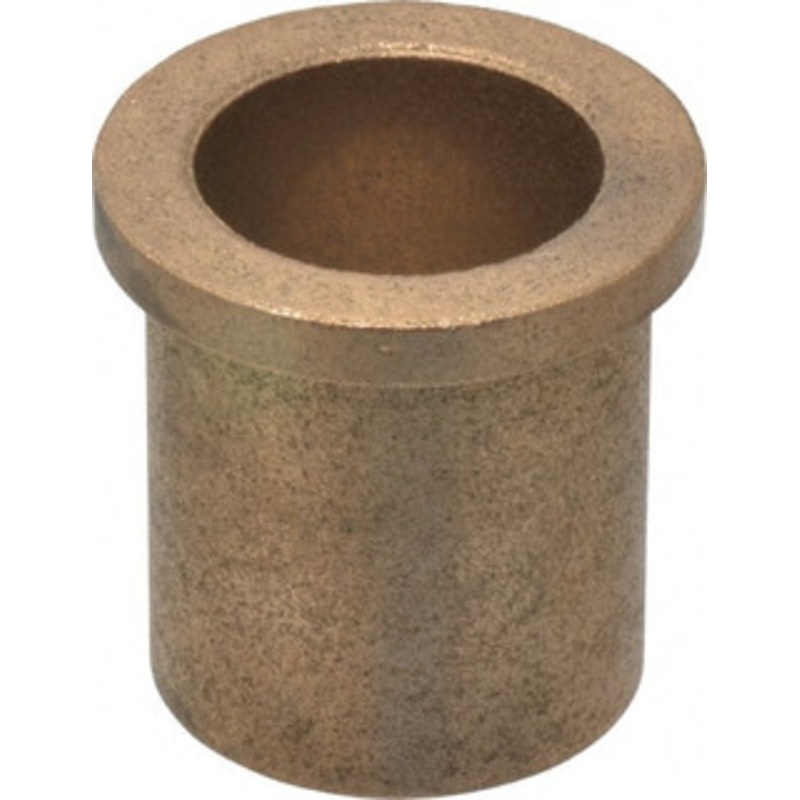 Boston Gear 1 Inside x 1-1/4 Outside Diam, Oil Impregnated Bronze Sleeve Bearing 1-1/2 Flange Outside Diam, 3/16 Flange Thickness, 1-1/2 OAL 35678 - 06455265