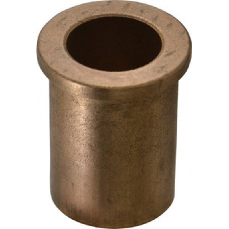 Boston Gear 1 Inside x 1-3/8 Outside Diam, Oil Impregnated Bronze SAE-841 Flanged Sleeve Bearing 1-5/8 Flange Outside Diam, 3/16 Flange Thickness, 2 OAL G00327 - 35402387