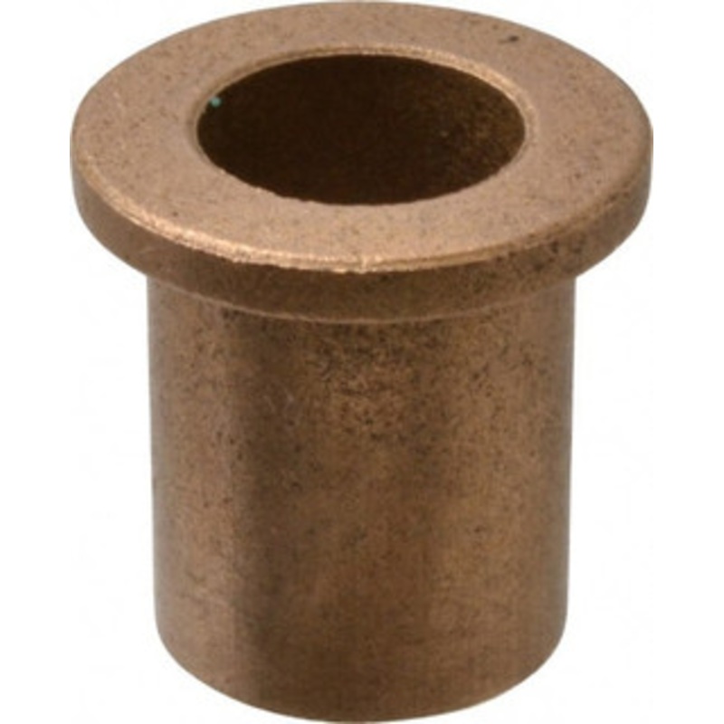 Boston Gear 9/16 Inside x 3/4 Outside Diam, Oil Impregnated Bronze Sleeve Bearing 1 Flange Outside Diam, 1/8 Flange Thickness, 1 OAL 35608 - 06454896