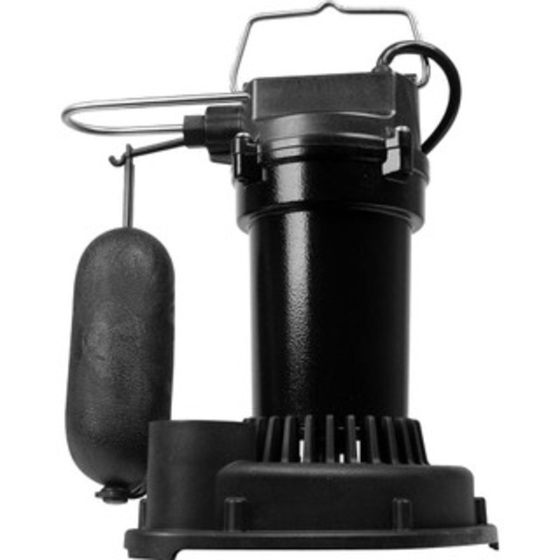 Little Giant Submersible, Sump & Sewage Pumps, Type: Sump Pump, Operation: Integral Diaphragm, Voltage: 115, Amperage Rating: 3.5, Horsepower: 0.25, Outlet Size: 1-1/2 (Inch) 505703 - 94670148