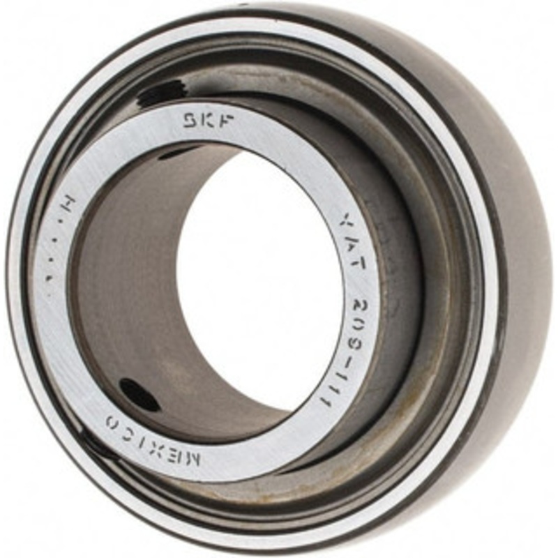 SKF 1-11/16 ID x 3.3465 OD, 5,750 Lb Dynamic Capacity, Insert Bearing Insert Bearing 0.8661 Race Width, 4,860 Lb Static Capacity YAT 209-111 - 88002704