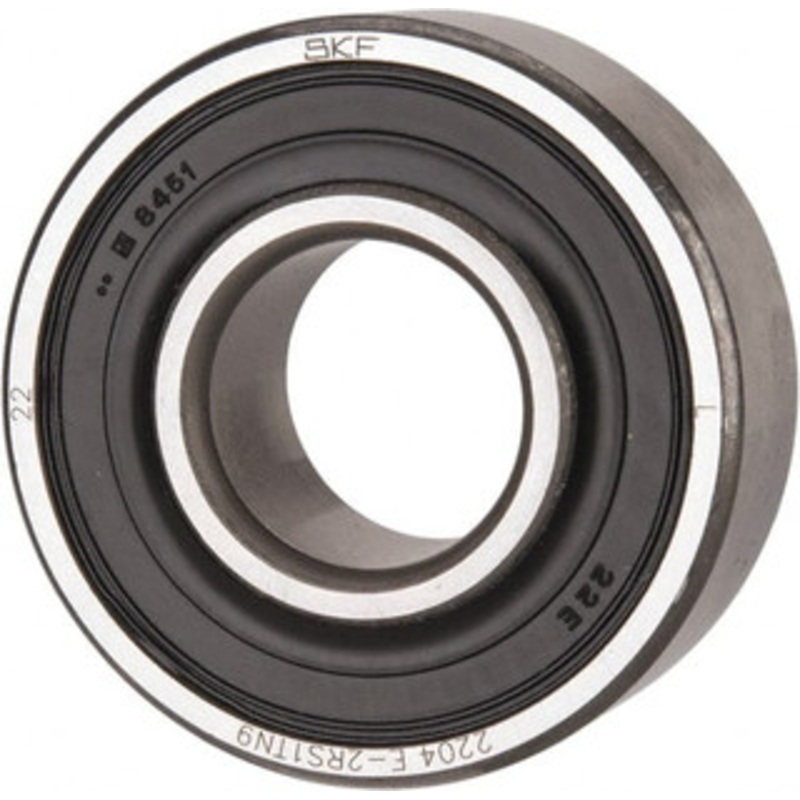 SKF 17mm Bore Diam, 47mm OD, Double Seal Self Aligning Radial Ball Bearing 19mm Wide, 2 Rows, Round Bore, 798 Lb Static Capacity, 3,280 Lb Dynamic Capacity 2303 E-2RS1TN9 - 07173511