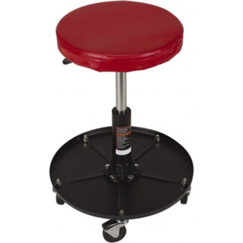 Whiteside Manufacturing 330 Lb Capacity, 5 Wheel Creeper Seat with Tray Steel, 16 High x 16 Wide RSRB - 30341259