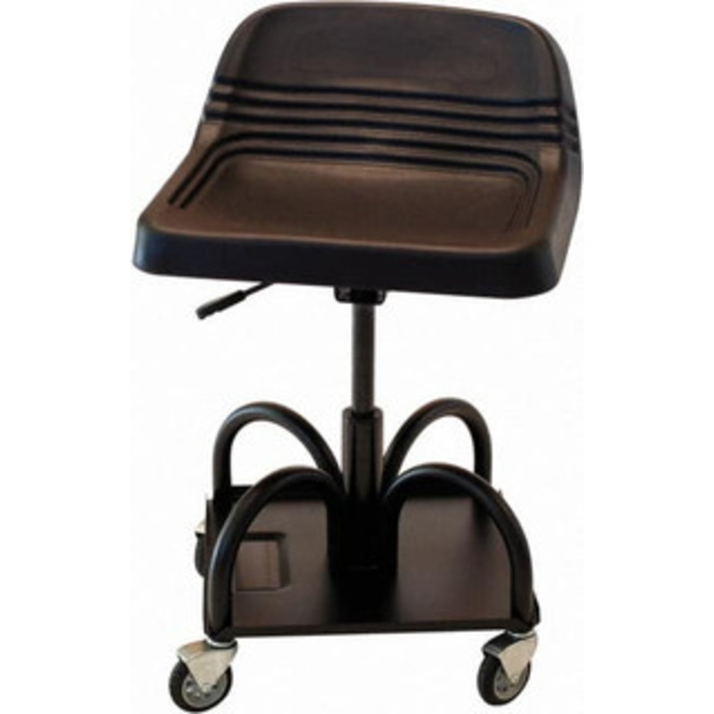 Whiteside Manufacturing 440 Lb Capacity, 4 Wheel Adjustable Creeper Seat Steel, 15 Long x 25 High x 15 Wide HRAS3NM - 38949376