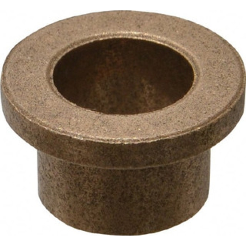 Boston Gear 1/2 Inside x 5/8 Outside Diam, Oil Impregnated Bronze Sleeve Bearing 7/8 Flange Outside Diam, 1/8 Flange Thickness, 1/2 OAL 35578 - 06454706