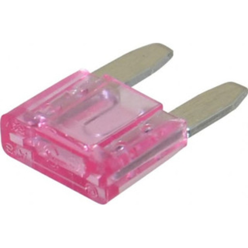 Ferraz Shawmut 3 Amp, 32 VDC, Bussmann ATM-3, Fast Acting Automotive Fuse 0.43 Long, Violet, Littlefuse 297003 AF2-3-MSC - 02672806