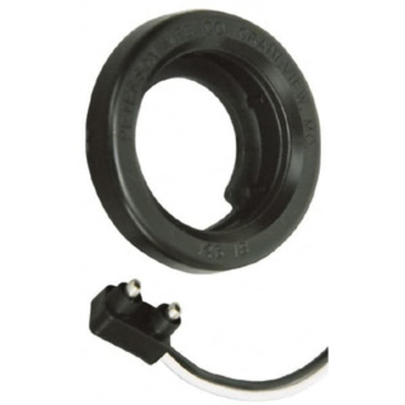 Peterson Manufacturing 2-3/4 Diam, Black Lens & Reflector Rubber 146-18K - 06884142