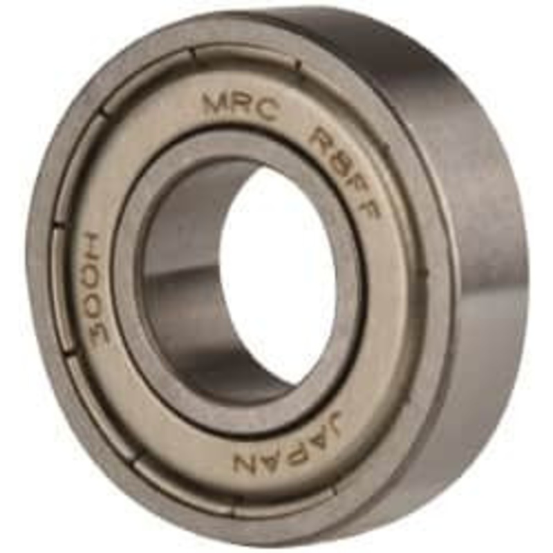 SKF 1/2 Bore Diam, 1-1/8 OD, Double Shield Deep Groove Radial Ball Bearing 5/16 Wide, 1 Row, Round Bore, 540 Lb Static Capacity, 1,140 Lb Dynamic Capacity R8FF - 07173909