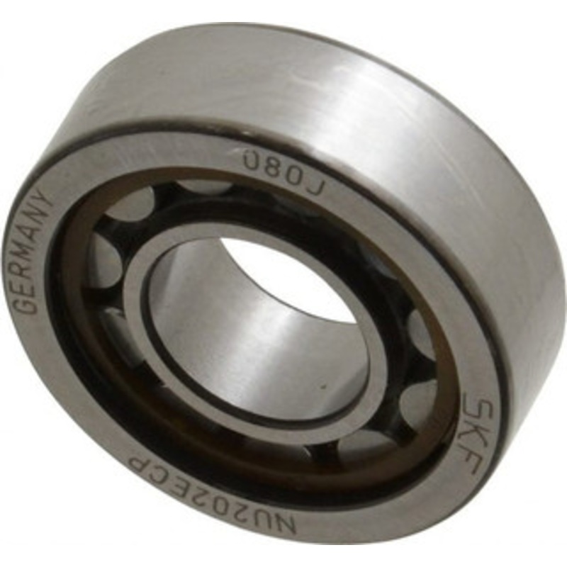 SKF 15mm Bore Diam, 35mm Outside Diam, 11mm Wide Cylindrical Roller Bearing 12,500 N Dynamic Capacity, 10,200 Lbs. Static Capacity NU 202 ECP - 43340686