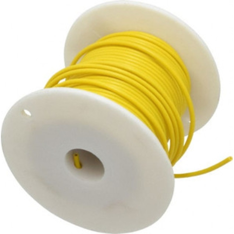 Southwire 18 Gauge Automotive Primary Wire 100 ft. Long, Yellow 55843823 - 03268067