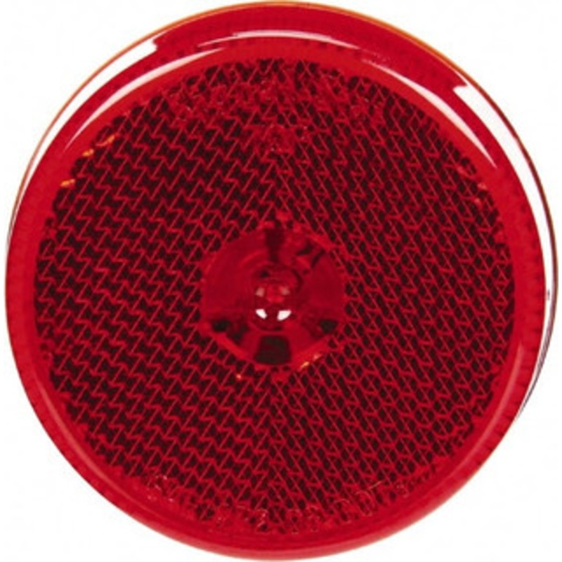 Truck-Lite 2-1/2 Long Marker Clearance 12 Volt, LED, Round Lens, Red 1052 - 39603238