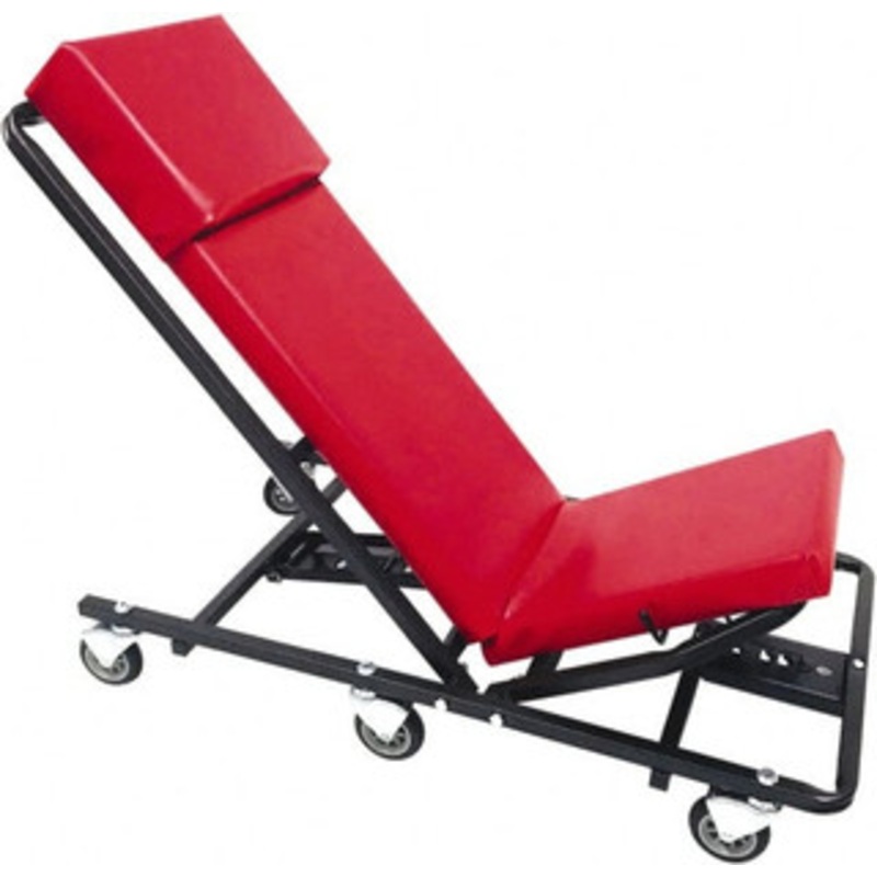 Whiteside Manufacturing 660 Lb Capacity, 6 Wheel Creeper with Adjustable Ends Steel, 44 Long x 6-1/2 High x 17 Wide MTL2UP3NM - 38949400