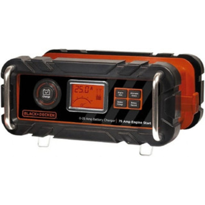 Black & Decker 12 Volt Automatic Charger/Maintainer 25 Amps, 75 Starter Amps BC25BD - 37672227
