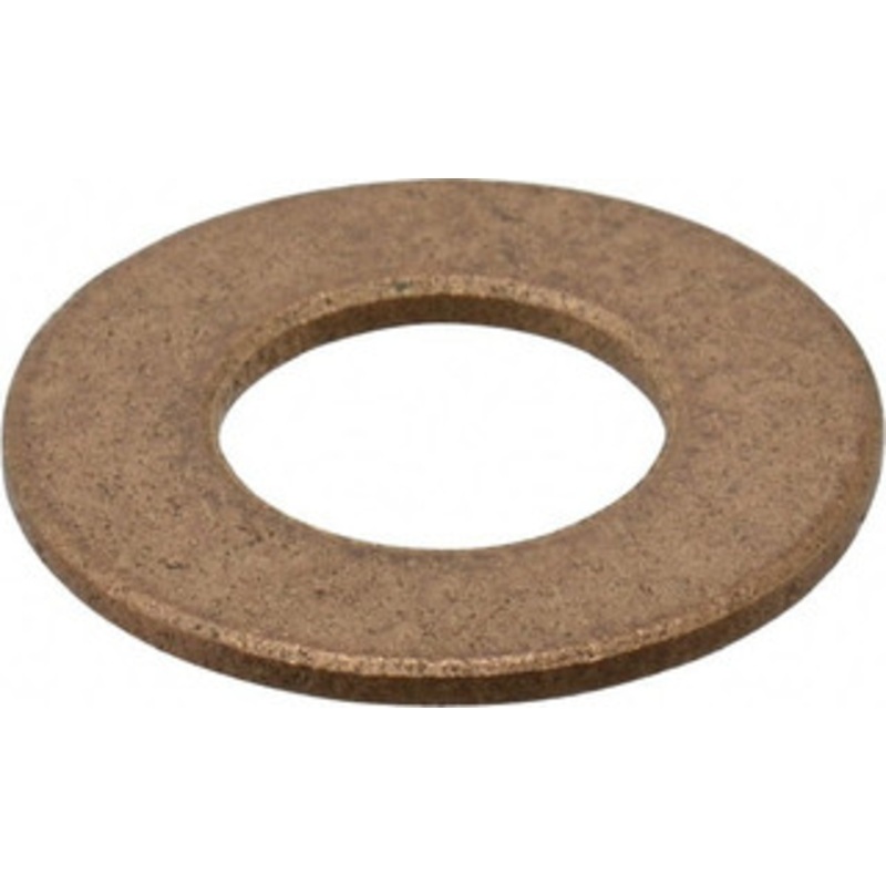 Boston Gear 1/2 ID x 1 OD x 1/16 Thick Bronze Thrust SAE-841 Bearing 10,000 Max Pressure x Velocity 35776 - 06455406