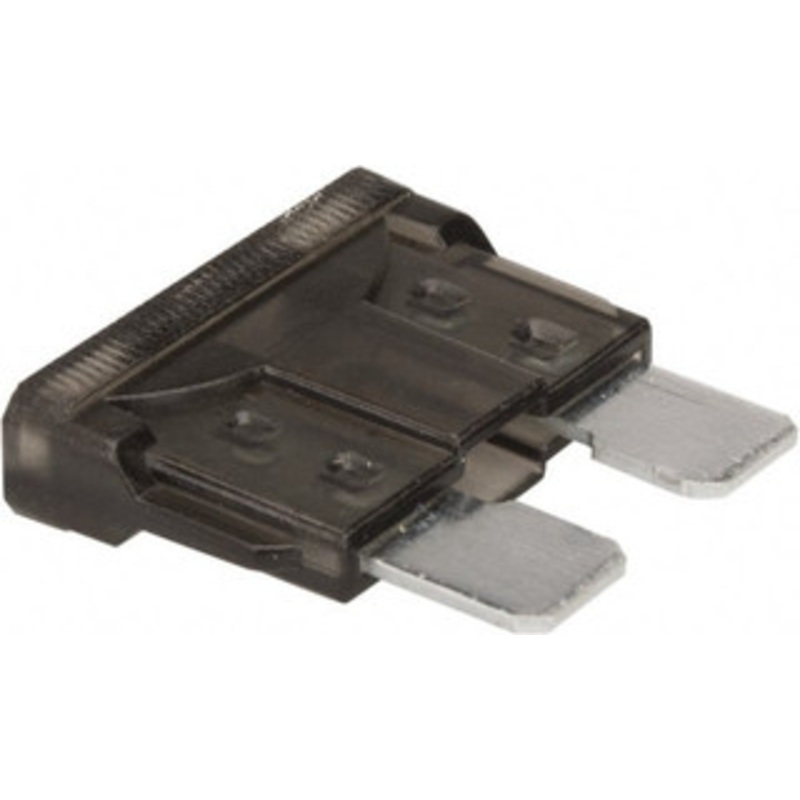 Ferraz Shawmut 1 Amp, 32 VAC/VDC, Fast Acting Automotive Fuse 3/4 Long, Black, Littlefuse 257001 AF-1-MSC - 02672665