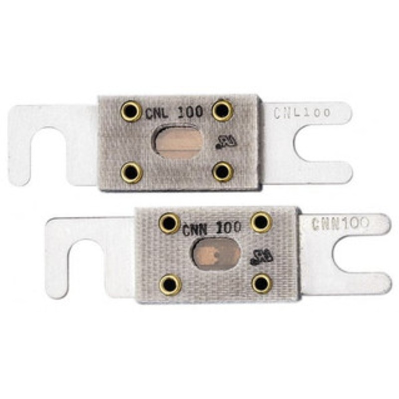 Ferraz Shawmut 225 Amp Visible Link Flat Forklift & Truck Fuse 32VAC, 32VDC, 3.18 Long x 0.75 Wide, Littelfuse CNL225, Bussman ANL225, Ferraz Shawmut CNL225 CNL225 - 54012364