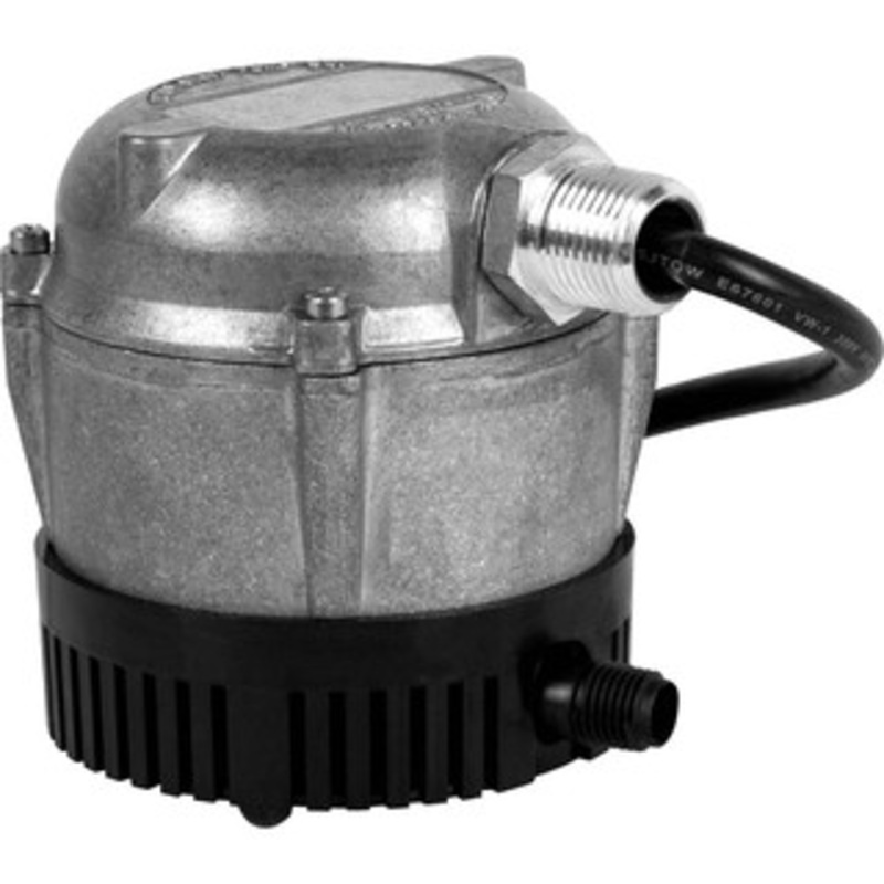 Little Giant Miniature Submersible Pumps, GPH: 205.000, Amperage Rating: 0.6, Horsepower: 1/150, Outlet Size: 1/4, Pressure: 3.20 501036 - 73025363