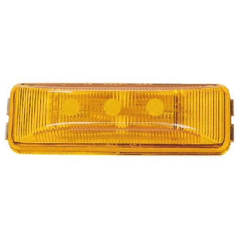 Peterson Manufacturing 3-13/16 Long x 1 Wide, Red Lens & Reflector Plastic, 12 Volt V161KR - 06884746