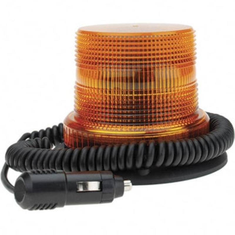 Peterson Manufacturing 65 FPM, Magnetic Mount Emergency Strobe Light Assembly Amber V764MA - 39917034