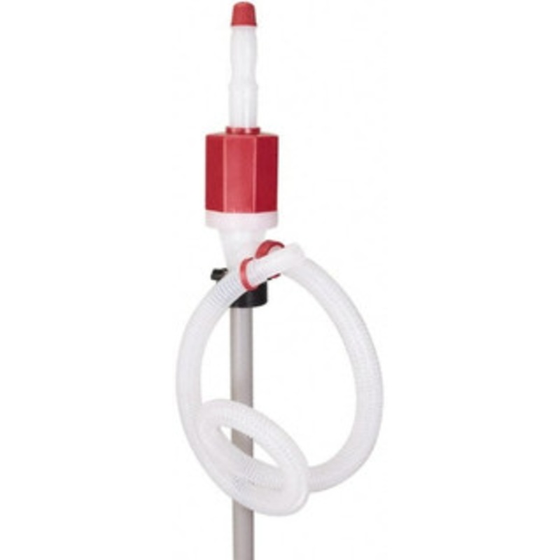 PROLUBE 7 GPM, Polyethylene Hand Operated Siphon Pump 45-1/2 OAL, For 55 Gal Drums, Antifreeze, Detergents, Water Based Fluids, Mild Acids, Soaps, Waxes & etc SPH/3 - 85062313