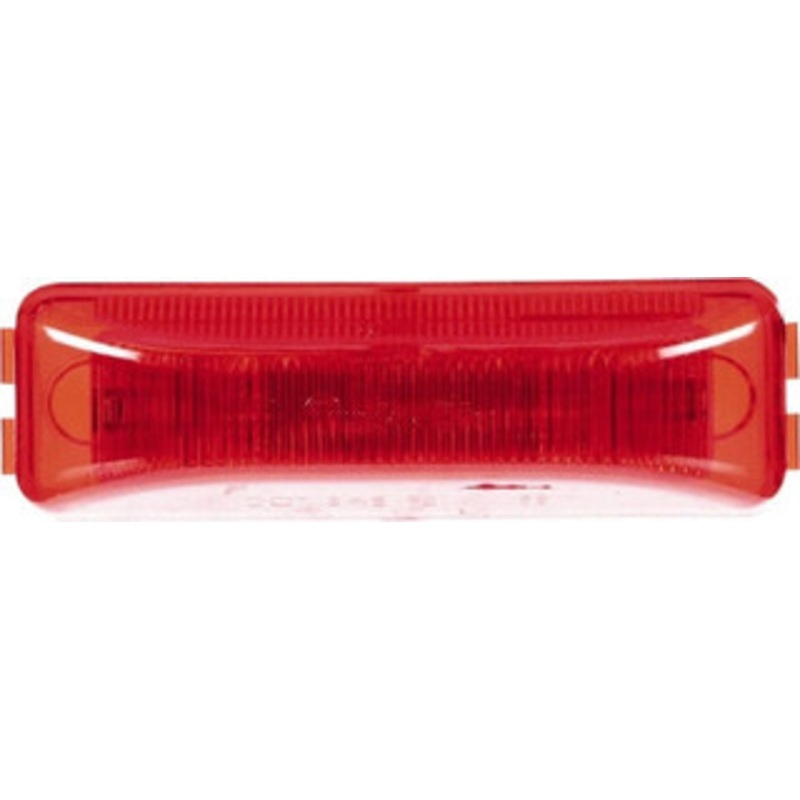 Truck-Lite 4 Long Marker Clearance 12 Volt, LED, Rectangular Lens, Red 19250R - 39603220