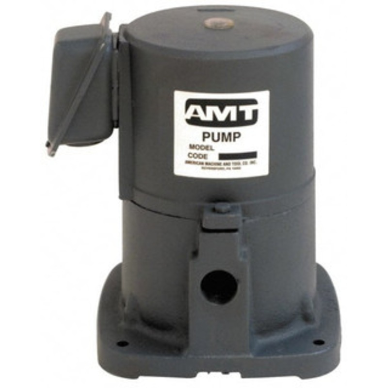 AMT Pump 0.3/0.19 Amp, 230/460 Volt, 1/8 hp, 3 Phase, 3,450 RPM, Cast Iron Suction Machine Tool & Recirculating Pump 10 GPM, 3/8 Inlet, 7 psi, 5-1/2 Long x 5-1/2 Mounting Flange Width, 6.88 Overall Height, NPT Thread 5341-999-95 - 54010939