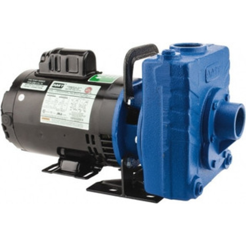 AMT Pump 115/230 Volt, 1 Phase, 3/4 HP, Self Priming Centrifugal Pump 1-1/2 Inch Inlet, 78 Head Pressure, Cast Iron Housing and Impeller 2825-999-95 - 09274127