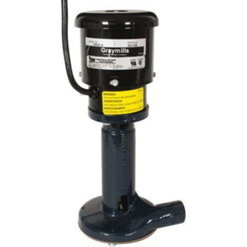 Graymills 115 Volt, 1/25 hp, 1 Phase, 1,500 RPM, Immersion Machine Tool & Recirculating Pump 14 GPM HR35-A - 80031248