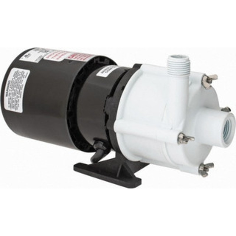 Little Giant 1/12 HP, 23.7 Shut Off Feet, Magnetic Drive Pump 3250 RPM, 1 Phase, 60 Hz 582002 - 09279902