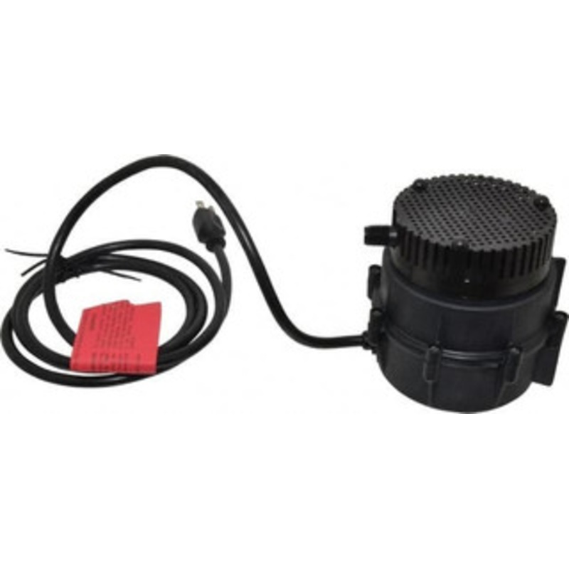 Little Giant 1/50 HP, 4.4 psi, Nylon Miniature Submersible Pump 1/4 Inch Outlet, 6 Ft. Long Power Cord, 1.1 Amp 526003 - 09409111