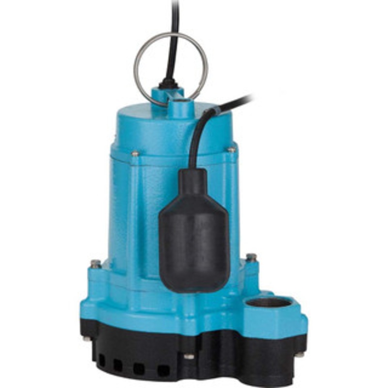 Little Giant Submersible, Sump & Sewage Pumps, Type: Sump Pump, Operation: Piggyback Mechanical Float, Voltage: 115, Amperage Rating: 5, Horsepower: .33, Outlet Size: 1-1/2 (Inch) 506858 - 33787441