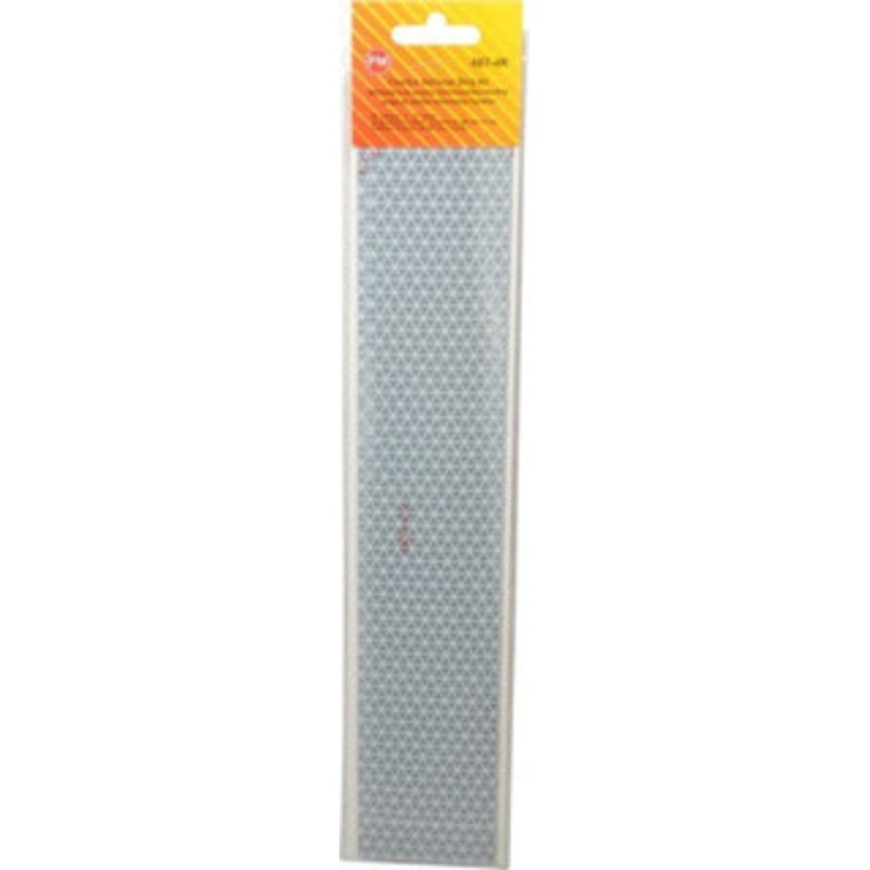 Peterson Manufacturing 12 Long x 2 Wide, White Lens & Reflector Plastic 467-4K - 06884399