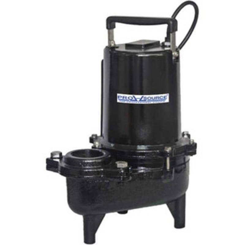 PRO-SOURCE Submersible, Sump & Sewage Pumps, Type: Sewage, Operation: Manual, Voltage: 115 VAC, Amperage Rating: 9.5, Horsepower: 1/2, Outlet Size: 2 (Inch) PS-090ESE534 - 90338807