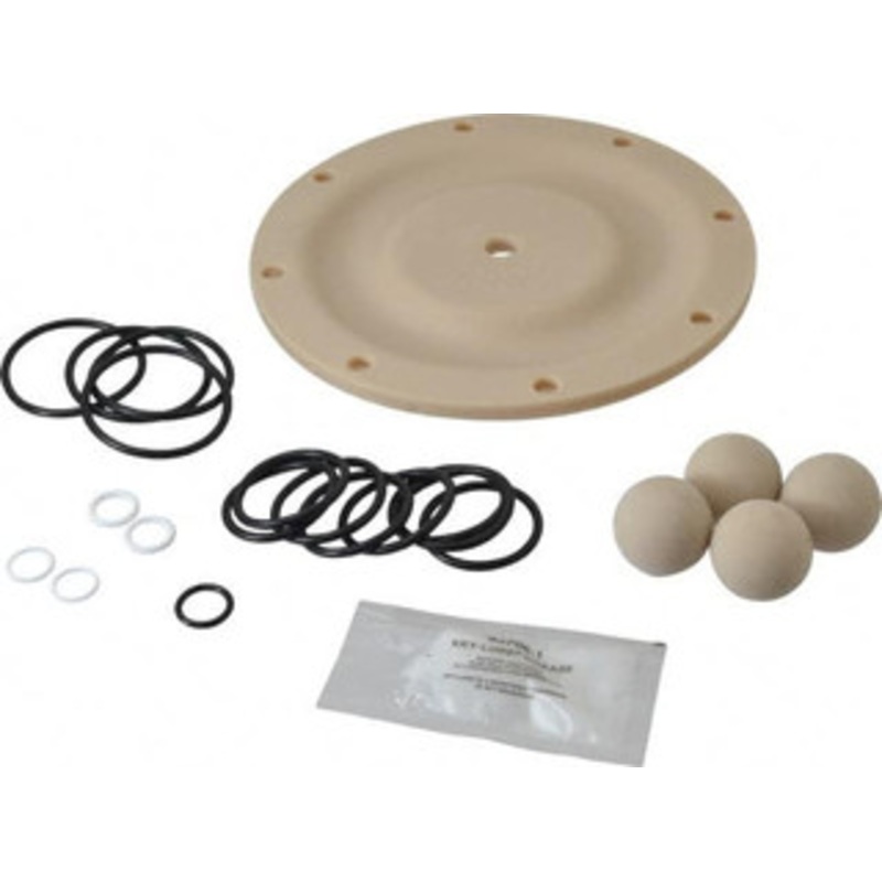 ARO Fluid Management Santoprene Fluid Section Repair Kit For Use with Diaphragm Pumps 637161-EB-C - 60600319