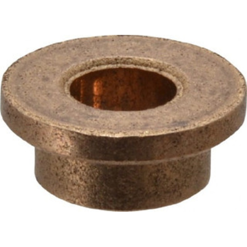 Boston Gear 3/16 Inside x 5/16 Outside Diam, Oil Impregnated Bronze SAE-841 Flanged Sleeve Bearing 7/16 Flange Outside Diam, 1/16 Flange Thickness, 3/16 OAL G00305 - 35401470