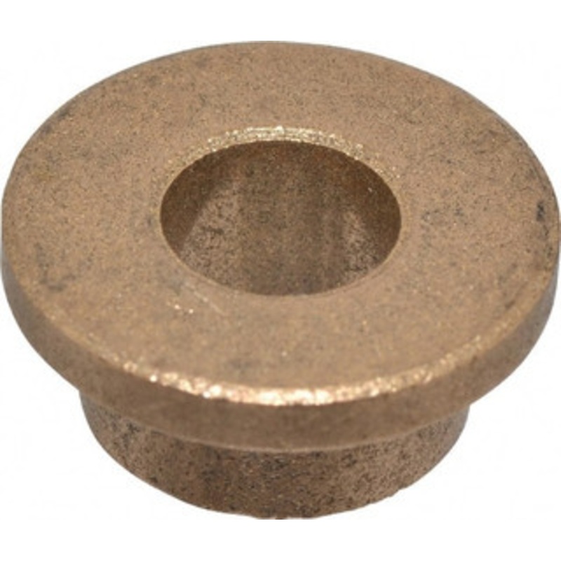 Boston Gear 3/8 Inside x 5/8 Outside Diam, Oil Impregnated Bronze Sleeve Bearing 7/8 Flange Outside Diam, 1/8 Flange Thickness, 3/8 OAL 69197 - 06454607