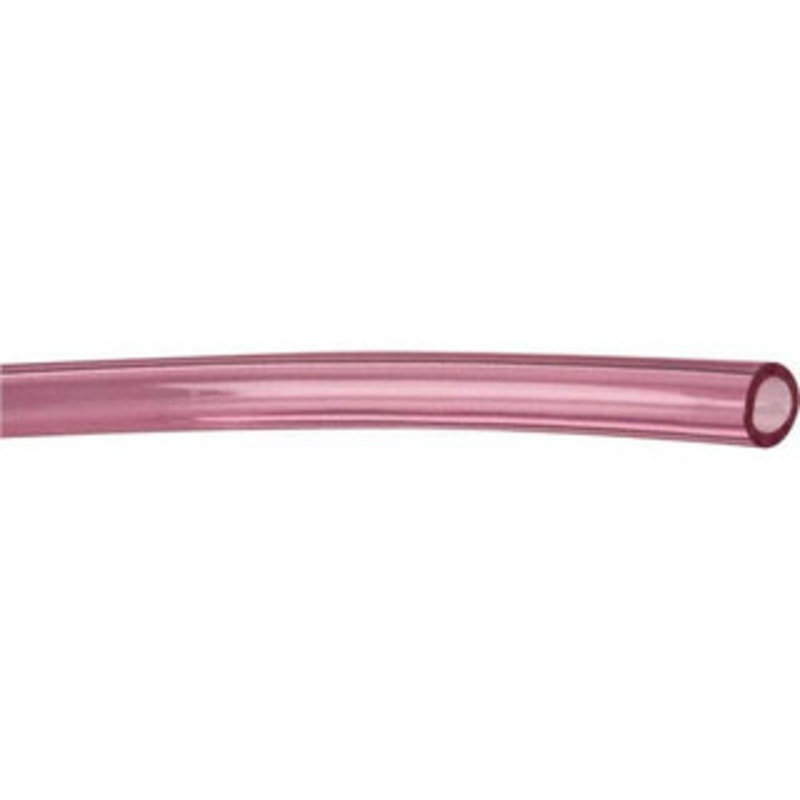 Coilhose Pneumatics 1/4 ID x 3/8 OD, 1/16 Wall Thickness, Cut to Length (500 ft. Standard Length) Polyurethane Tube Transparent Red, 126 Max psi, 90 Hardness PTM0604-500TR - 48652465