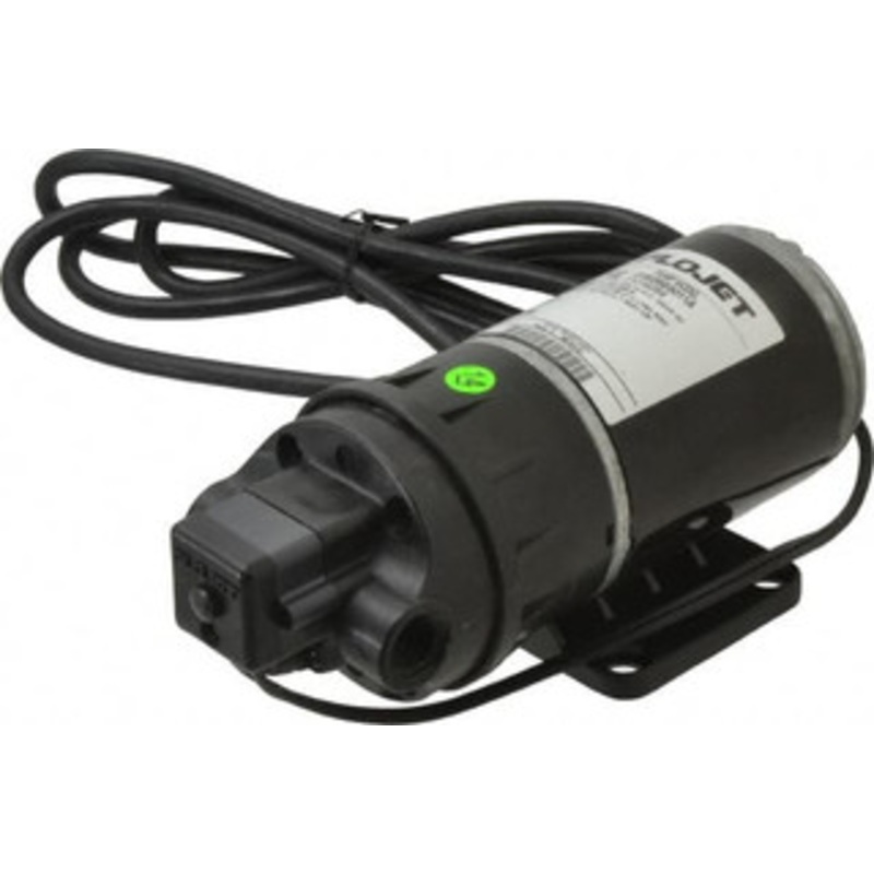 Flojet 1/10 HP, 3/8 Inlet Size, 3/8 Outlet Size, Duplex II Demand Diaphragm pump, Diaphragm Spray Pump 115 Input Voltage, Buna, Polypropylene, 2500 Max RPM, NPTF D3835B5011A - 07446263