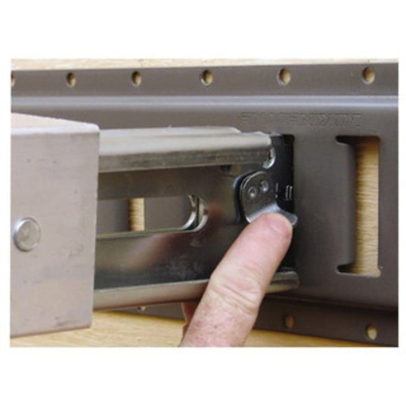 Kinedyne 91.9 to 102.3 Long Standard-Duty E-Beam for 96 & 102 Trailers Aluminum, 2,200 Lb Vertical Capacity, 2,000 Lb Horizontal Capacity FE8066-3 - 70904578