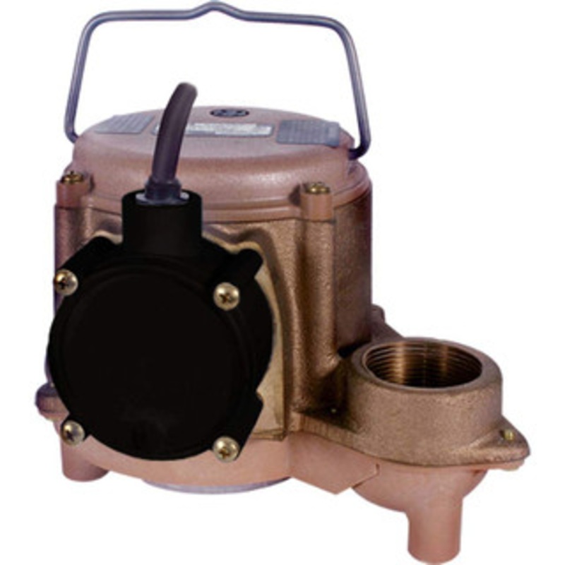 Little Giant Submersible, Sump & Sewage Pumps, Type: Sump Pump, Operation: Manual, Voltage: 115, Amperage Rating: 10, Horsepower: 0.40, Outlet Size: 1-1/2 (Inch) 508257 - 07738818