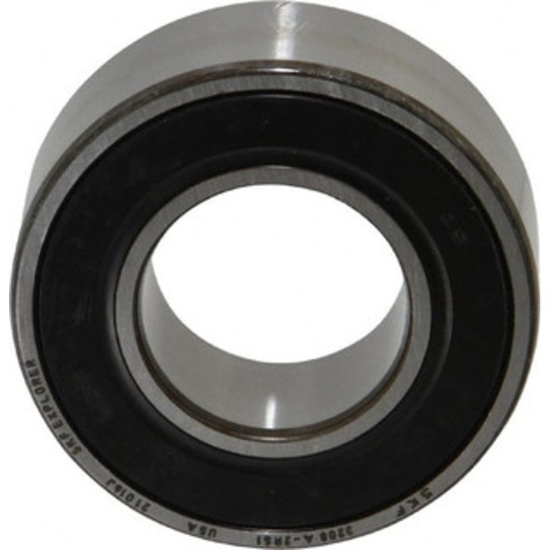SKF 40mm Bore Diam, 80mm OD, Double Seal Angular Contact Radial Ball Bearing 30.2mm Wide, 2 Rows, Round Bore, 34,000 Lb Static Capacity, 44,900 Lb Dynamic Capacity 3208 A-2RS1 - 45672417