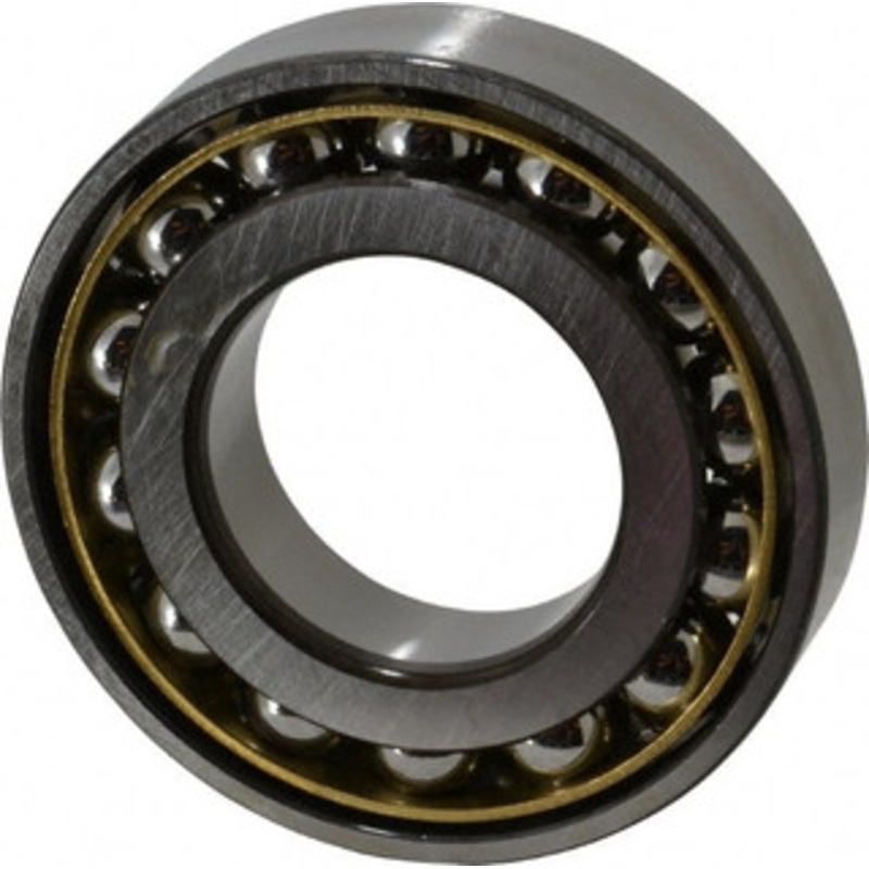 SKF 40mm Bore Diam, 80mm OD, Open Angular Contact Radial Ball Bearing 18mm Wide, 1 Row, Round Bore, 24,000 Lb Static Capacity, 36,400 Lb Dynamic Capacity 7208 BECBY - 45669140