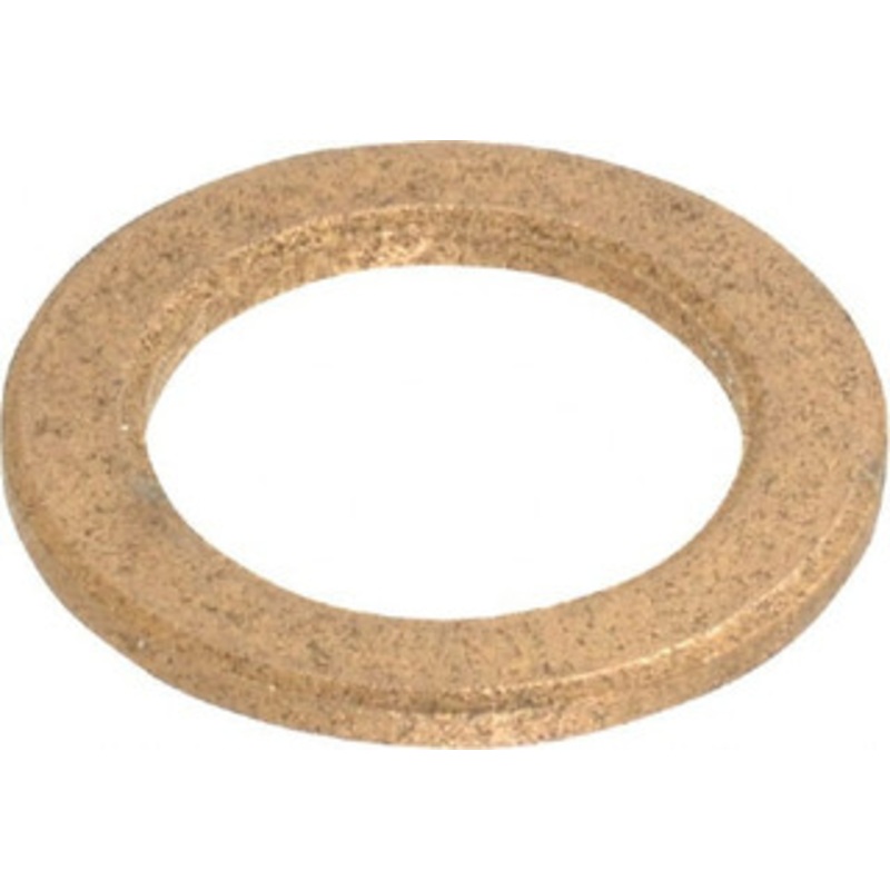 Boston Gear 1/2 ID x 3/4 OD x 1/16 Thick Bronze Thrust SAE-841 Bearing 10,000 Max Pressure x Velocity 35772 - 06455398