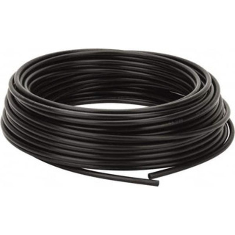 Coilhose Pneumatics 0.17 ID x 1/4 OD, 100 ft. Long, Polyethylene Tube Black, 173 Max psi, -60 to 200F PE0417-100KD - 09774738